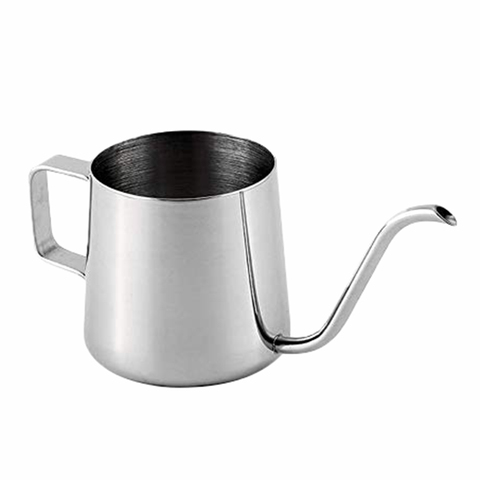 Théière goutte à bec col de cygne | Théière en acier inoxydable, bouilloire tasse café bouilloire goutte à goutte bouteille de rangement outils de cuisine de 350/250ml ► Photo 1/5