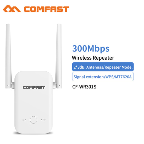 300Mbps longue portée 2.4Ghz sans fil Wifi RoteadoHigh puissance Wi-fi répéteur Wi-fi Extender Wifi Wlan Wi-fi amplificateur sans fil ► Photo 1/6
