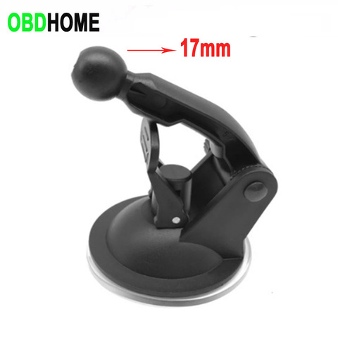 Universel 17mm tête de boule ventouse socle Mini voiture Dvr GPS caméra rétroviseur conduite dictaphone support de montage ► Photo 1/6