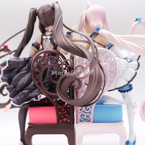 NEKOPARA Chocola & vanille, 24cm, figurine de dessin animé, jouet de collection ► Photo 1/6