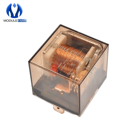 Relais étanche pour automobile, dispositif de contrôle de voiture, 12V, 100a, 5 broches, SPDT, DC 24V, 48V, haute capacité, capacité de commutation 100a ► Photo 1/6