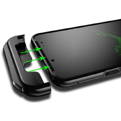 Rail ajusté à la mode pour étui de téléphone xiaomi black shark, glissière dédiée à la manette de jeu pour black shark helo 2 / 2 pro ► Photo 1/6