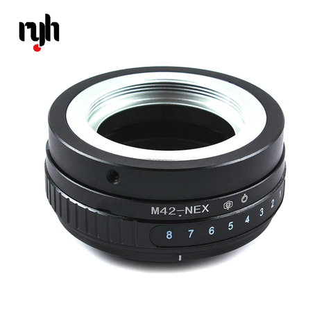 RYH anneau adaptateur de changement d'inclinaison pour objectif M42 vers Sony NEX E monture caméra ILCE-7 A7S A7R II A5100 ► Photo 1/6