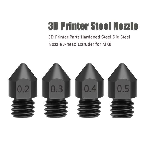 Embout pour imprimante 3D Super dur, moule en acier Super dur, extrudeuse filetée 1.75mm, résistant à la Corrosion pour Ender 3 Sapphire Pro ► Photo 1/6