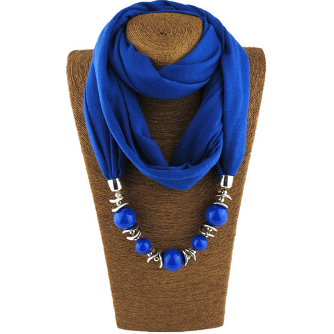 Collier de déclaration, pendentif, écharpe de tête, Foulard pour Femme, accessoires Hijab musulman, magasins, 2022 ► Photo 1/6