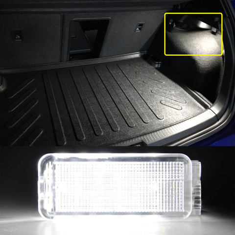 Pour Peugeot 1007 206 207 306 307 308 3008 406 407 5008 607 806 12V LED Coffre Bagages Lumières Intérieures Botte Lampe De Boîte À Gants ► Photo 1/6