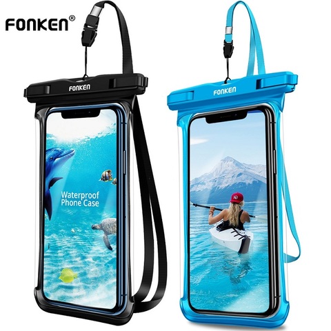 FONKEN étui de téléphone étanche pour Iphone Samsung Xiaomi natation sac sec étui sous-marin sac étanche à l'eau housse de téléphone portable ► Photo 1/6