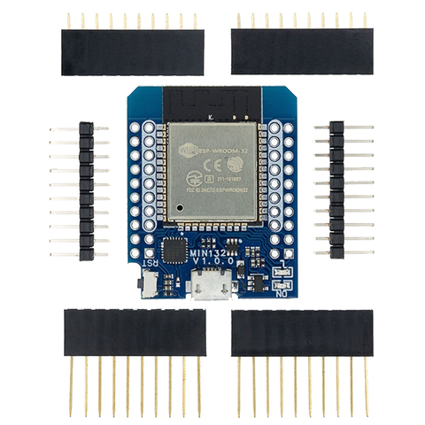 Carte de développement WiFi + Bluetooth, 5 pièces, MH-ET LIVE D1 Mini ESP32 ESP-32, basée sur ESP8266, entièrement fonctionnel ► Photo 1/6