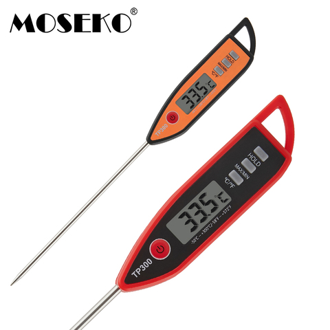 MOSEKO – thermomètre à viande numérique pour Barbecue, four à aliments, sonde de cuisson de l'eau, outils de cuisine électroniques ► Photo 1/6