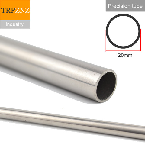 Tuyau de précision de tube en acier inoxydable 304, diamètre extérieur 20mm, diamètre intérieur 10mm 12mm 14mm 15mm 16mm 17mm 18mm, tolérance 0.05mm, ► Photo 1/5