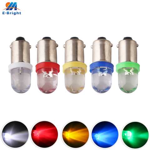 10 pièces 6V 6.3V DC T11 T4W BA9S H6W 3886X 1895 64111 R lentille flipper ampoule style blanc bleu rouge ambre vert RGB mélange couleur ► Photo 1/6