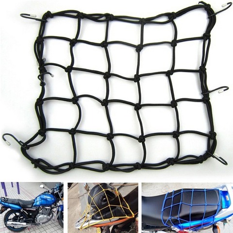 Filet de cargaison universel à l'élastique casque de moto stockage en maille casque de moto ► Photo 1/6