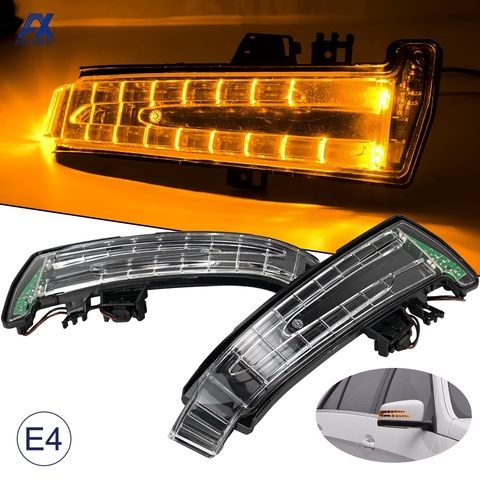 Clignotant de rétroviseur de voiture pour mercedes-benz W221 W212 W204 W176 W246 X156 C204 C117 X117 A207 LED lampe clignotante L R ► Photo 1/6