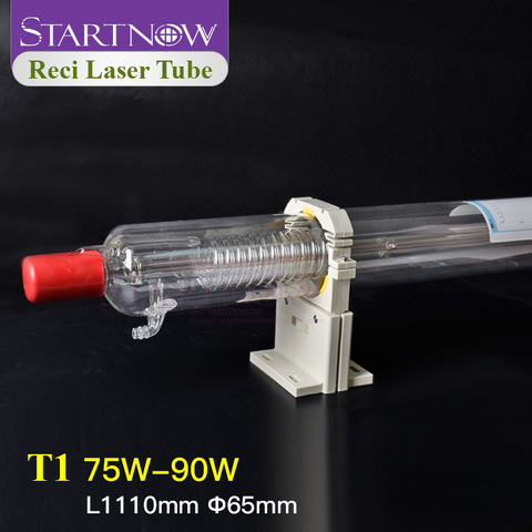 Reci – Tube Laser CO2 T1 75W Dia 65mm, emballage en bois pour sculpture, lampe Laser CO2, Machine de gravure, découpe de marquage, pièces de rechange ► Photo 1/6