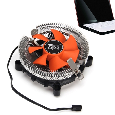 Ventilateur de refroidissement pour processeur Intel LGA775/2200 AMD AM2/3, 1155 rpm, silencieux, dissipateur thermique ► Photo 1/6