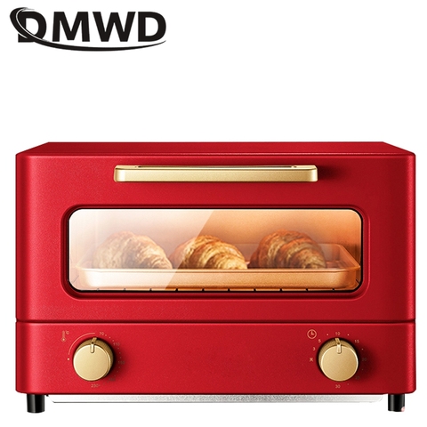 DMWD-four de cuisson électrique Intelligent, 12l, 220V, domestique, pour Pizza, Dessert, gâteau, contrôle de la température, minutage ► Photo 1/3