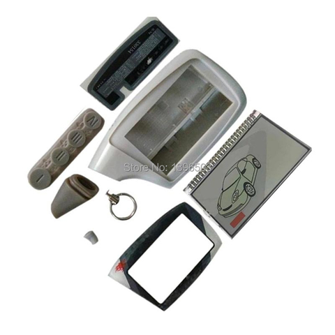 Boîtier porte-clés + écran LCD pour système d'alarme de voiture russe scher-khan Magicar 5/6, télécommande LCD ► Photo 1/3