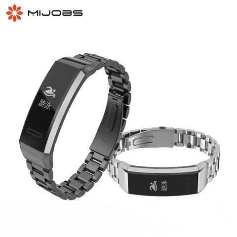 Bracelet en métal pour Huawei bande B19 B29 bracelet accessoires intelligents Bracelets pour Huawei bande 2 pro sangle bracelet de montre intelligente ► Photo 1/6