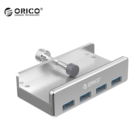 ORICO aluminium MH4PU 4 Ports USB 3.0 HUB haute vitesse affichage séparateur adaptateur Hub pour PC accessoires d'ordinateur portable d'ordinateur ► Photo 1/6