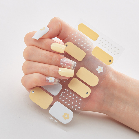 Autocollants pour ongles 0f, 5 sortes, simples, styliste, Nail Art, décoration ► Photo 1/6