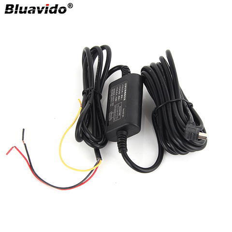 Bluavido – alimentation électrique continue pour caméra DVR de voiture, 2.0 m de longueur, 5V 3A USB 3.2, ligne Buck Line, surveillance du stationnement 24 h ► Photo 1/6