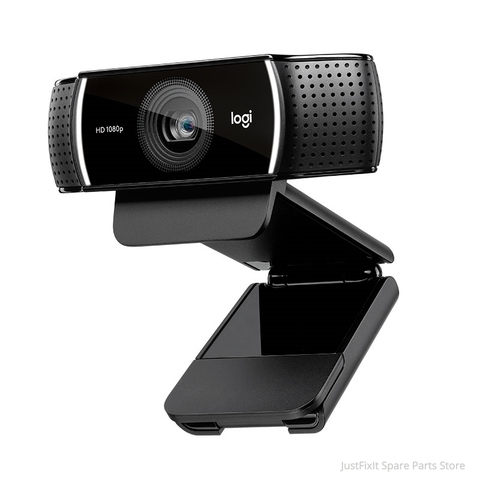 Logitech C922 HD Pro Webcam avec micro-téléphone Full HD 1080P vidéo Auto Focus webcam d'ancrage ► Photo 1/6