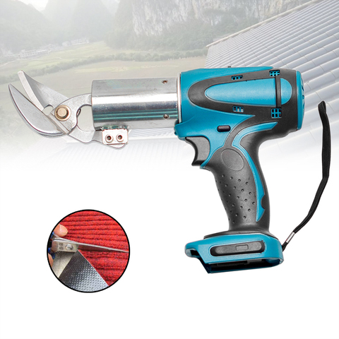 Makita – ciseaux électriques en fer sans fil, outils de coupe du métal, cisaille à fer sans fil, cisailles à tôle en acier au carbone, pour batterie 18V ► Photo 1/6