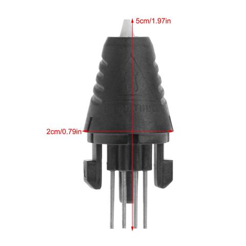 Buse de tête d'injecteur pour stylo d'impression 3D de première génération, pièces de stylo d'impression ABS noir 5*2cm ► Photo 1/6