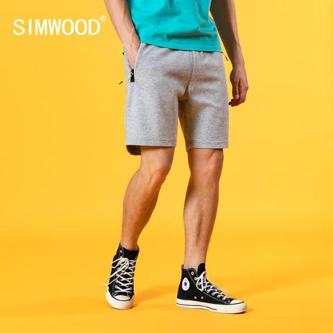 SIMWOOD – short de sport en Jersey de coton pour homme, vêtement de marque confortable, avec cordon de serrage, pour jogging, gym, nouvelle collection été 2022 ► Photo 1/6