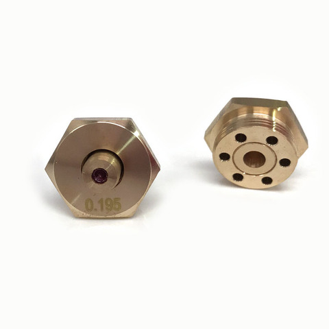 WEDM – pièces pour Machine de découpe de fil CNC, buse d'eau de guidage de fil Ruby 0.195mm pour vitesse moyenne ► Photo 1/3