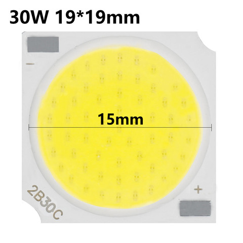 Puce COB, accessoires pour réparation pour projecteurs et projecteurs, Source de diode émettrice de lumière, pour réparation, 1919mm, 10w, 12w, 15w, 18w, 24w, 30w, 1 pièce ► Photo 1/6