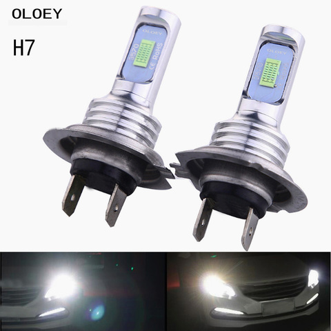 2 pièces phare de voiture H4 LED H7 ampoule de phare de voiture