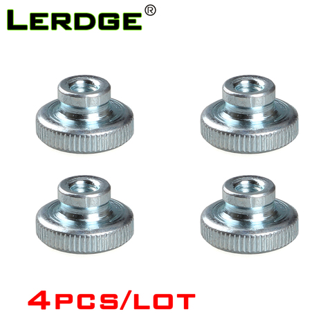 LERDGE 3D imprimante pièces chauffé lit nivellement écrou M3 papillon vis écrous bouton z-axis plate-forme calibrage accessoires 4 pièces/lot ► Photo 1/4