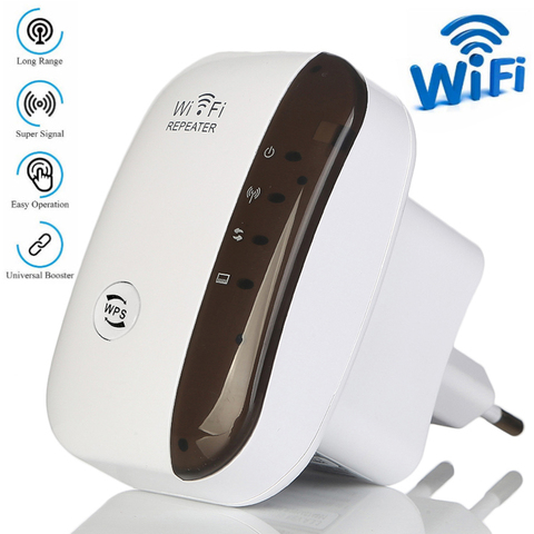 Répéteur Wifi sans fil Ultraboost, 300Mbps, 2.4 ghz, routeur, amplificateur de Signal pour l'extension de la portée du réseau, Point d'accès ► Photo 1/6