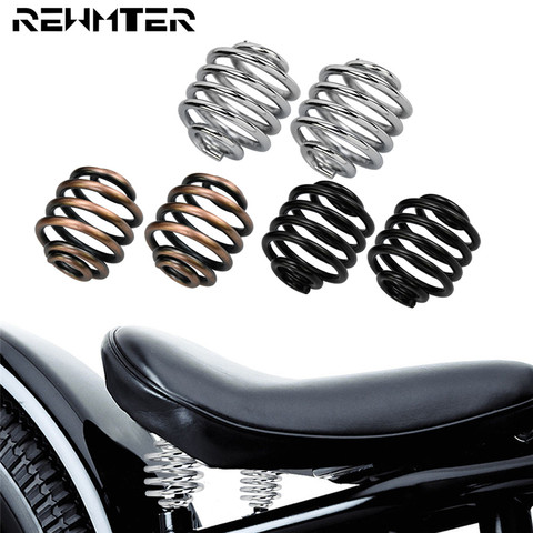 Ressort de selle de moto, ressorts de siège Solo, pour Harley Bobber Softail XL 883 1200 Sportster Touring Road King Dyna ► Photo 1/6