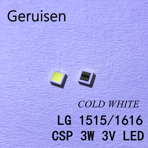 LG Innotek – rétroéclairage LED LCD 3W 3V CSP 100 1515, blanc froid pour Application TV, 1616 pièces ► Photo 1/5