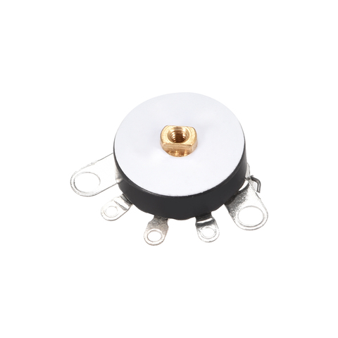 Uxcell-potentiomètre de Film carbone | Roue, résistances variables arbre rond rotatif simple pour contrôler les appareils électriques 10/50K ► Photo 1/1