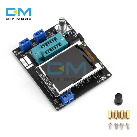 GM328A Transistor testeur Diode tension fréquence LCR mètre Version russe/anglaise PWM onde carrée Signal générateur moniteur ► Photo 1/6
