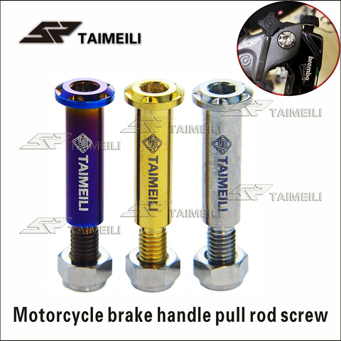 Alliage de titane moto tige de vis droite force de poussée maison la pompe hydraulique BREMBO/tige vis ► Photo 1/5