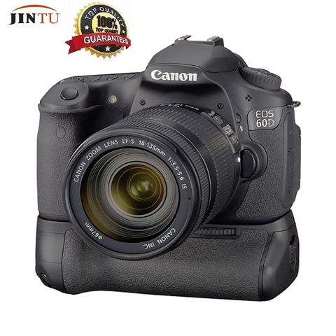 JINTU – support de batterie de caméra, pour Canon EOS 60D 60Da 60D-a LP-E6 AS BG-E9, puissance de remplacement ► Photo 1/6