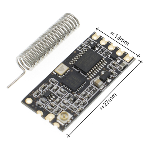 1 pièces HC-12 433Mhz SI4463 Module de Port série sans fil 1000m remplacer Bluetooth ► Photo 1/6