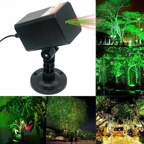 Projecteur Laser pleine étoile, lumière Disco, projecteur de scène, noël, nouvel an, fête de mariage, lampe Laser de jardin ► Photo 1/6