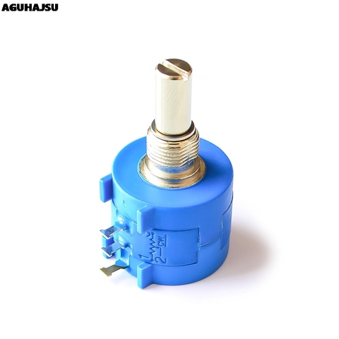 3590S-2-101 201 501 102 202 502 103 203 503 104 L 3590S 10K ohm Potentiomètre Multitour De Précision 10 Bague Résistance Réglable ► Photo 1/5