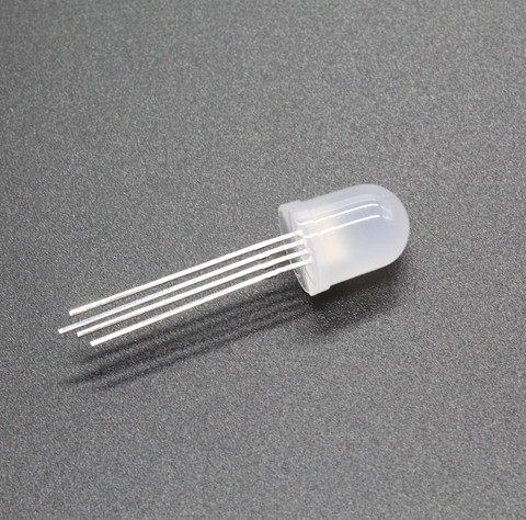 10 pièces = LED rvb diffus en couleurs, 10mm, diode cathodique commune à anode commune ► Photo 1/5