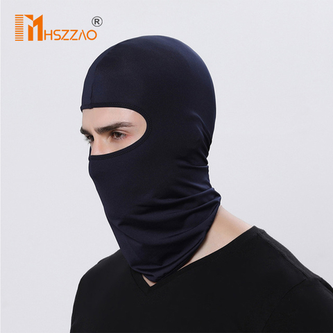 Masque de moto moto unisexe tactique masque facial Mascara masque de Ski masque complet masque de Gangster # ► Photo 1/6