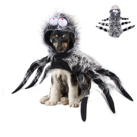 Costumes de chien pour petits chiens drôle araignée Costume pour chien déguisement chien accessoires pour petits/moyens/grands chiens vêtements animaux de compagnie ► Photo 1/6