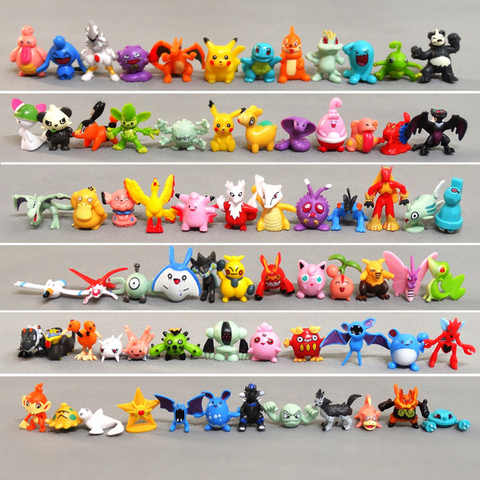 24/48/72/96/120/144 Pokemon Go No répétition Collection poupées figurines  modèle jouet 2.5-4cm Pikachu Anime jouet pour enfants cadeaux de noël -  Historique des prix et avis, Vendeur AliExpress - lovely_home
