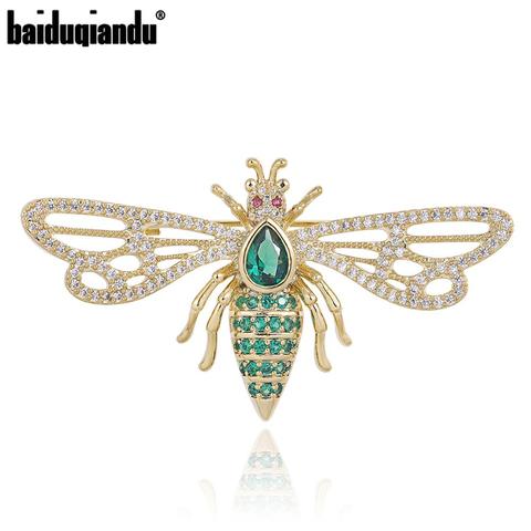 Broches libellules en cristal Zircon cubique pour femmes, nouvelle collection, haute qualité ► Photo 1/6