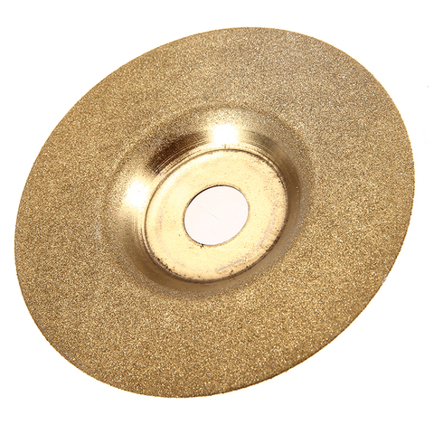 Nouveau 4 pouces Diamant Enduit Meule Disque Haute Qualité Meules pour Angle Grinder Outil 100mm x 16mm ► Photo 1/6