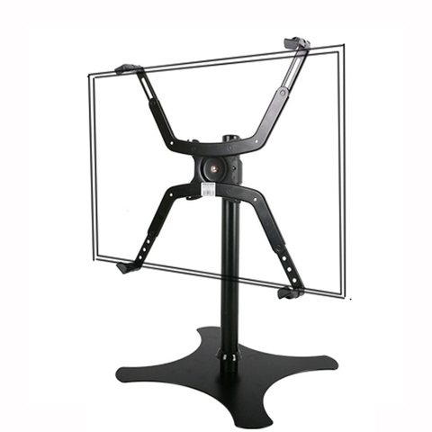 Support de bureau pour écran LCD-800 degrés 26-45 pouces, mouvement complet, sans trou, avec adaptateur, 360 ► Photo 1/4